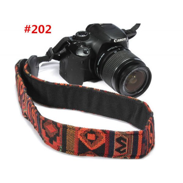 Vintage color Style DSLR Camera Neck Shoulder Strap Belt for DSLR - Model 202