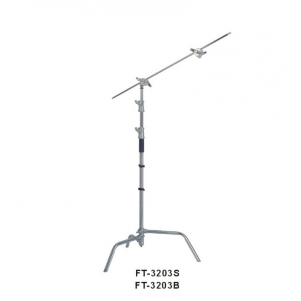 Professional Heavy Duty Steel Studio C Stand with Boom