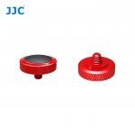 JJC Professional Deluxe Soft Release Button for cameras - Red and black