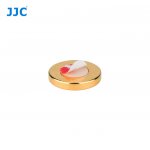 JJC Soft Release Button Gold Brass Concave