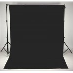 Premium Photo Studio Muslin Backdrop - Black