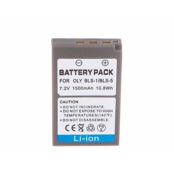 Battery for OLYMPUS PS-bls5 PS-BLS1 High Capacity