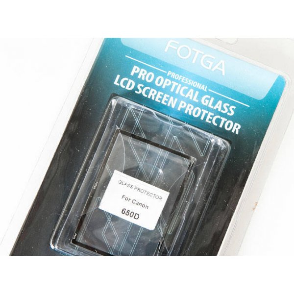 LCD Screen Protector optical glass Canon 650D 700D