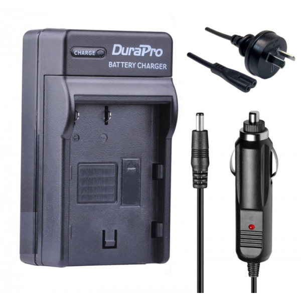 Durapro Brand Car and Wall Charger for panasonic CGA-S009