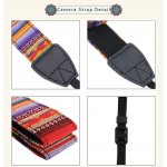 Vintage color Style DSLR Camera Neck Shoulder Strap Belt for DSLR - Model 206