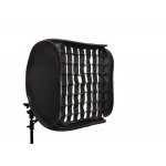 Easybox - professional softbox with grid for portable flash 60cm