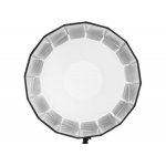 White Interior Collapsible Beauty Dish Softbox Honeycomb Grid Bowens 80cm