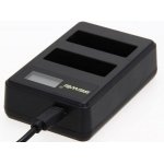 Professional DUAL NP-W126 USB charger w LCD display