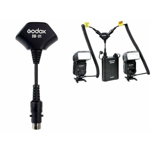 Godox Db-01 One-to-two Cable Y Adapter for Propac
