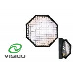 Octagonal Softbox + Grid reverse gold and silver