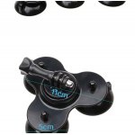Strong 3 foot Suction Cup Mount for Gopro Hero and action cams