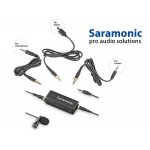 Saramonic LavMic Premium Lavalier Microphone with 2 Channel Mixer and Outputs
