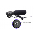 Microphone for DSLR and video camcorders