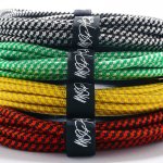 Mophead 15 Foot 4.5m XLR Extension Braided Cable Multicoloured
