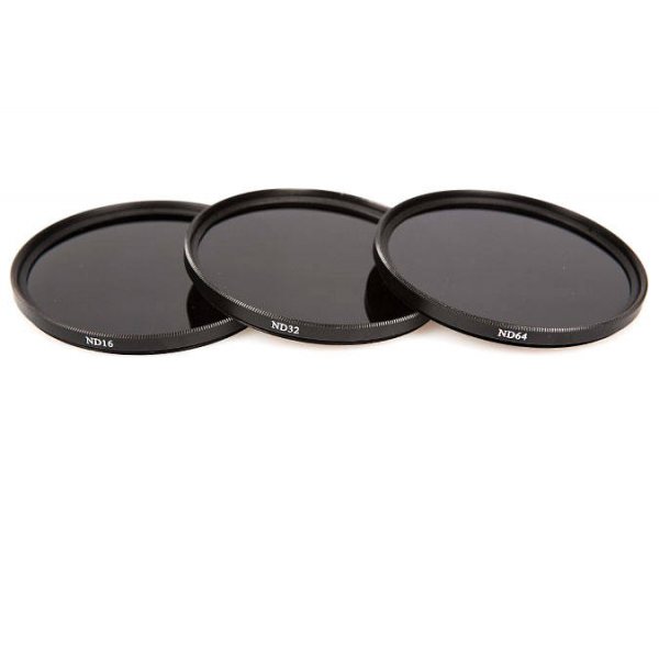 Neutral Density ND16 ND32 and ND64 SET 55mm