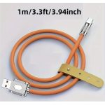 120W Super Fast Charging Type-C Liquid Silicone Cable USB Cable For Smartphones