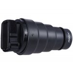 Flash Snoot Light Modifier with honeycomb and gels for most speedlite flash guns