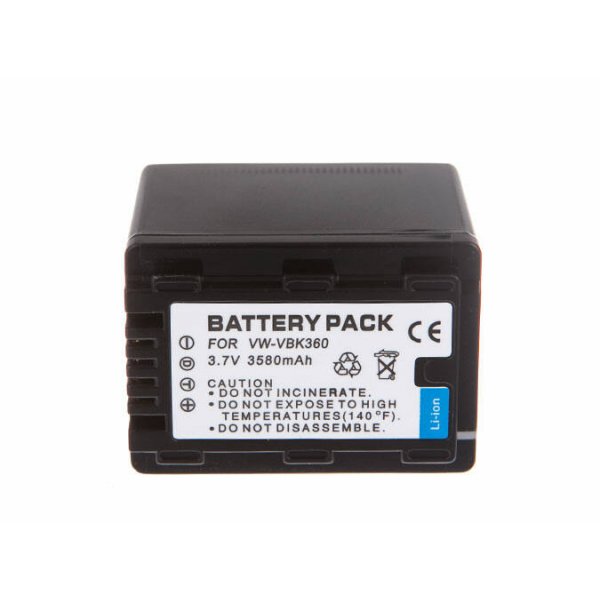 New Replacement Battery for Panasonic VW-VBK360