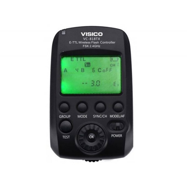 Visico VC-818TX E-TTL Transmitter For Canon & Visico 5