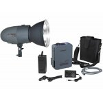 Portable AC DC studio flash with power pack